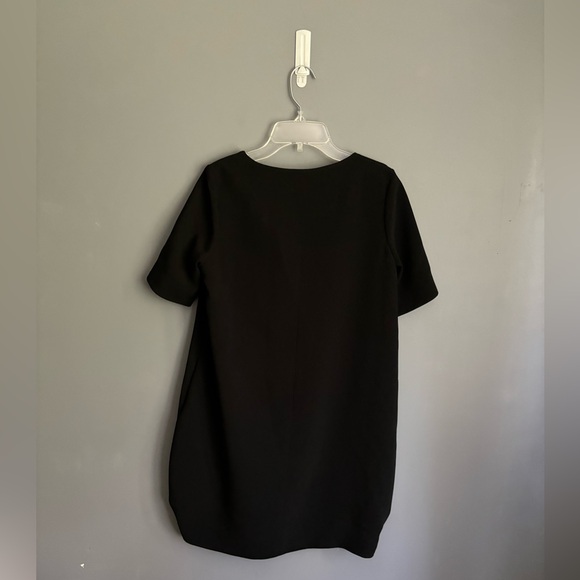 Rag & Bone Silk Lined Leather Pocket Shift Dress Size XXS - Picture 3 of 6